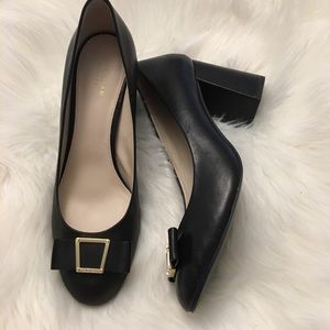 Cole Haan Tali Bow Block Heel Pumps
